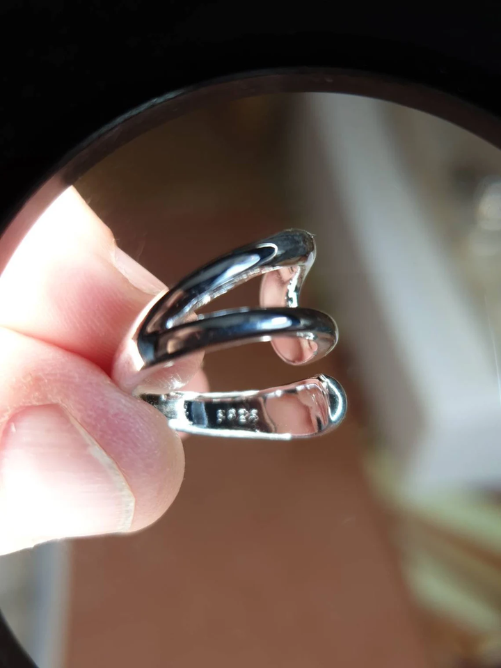 Κομψό Ρυθμιζόμενο Δαχτυλίδι