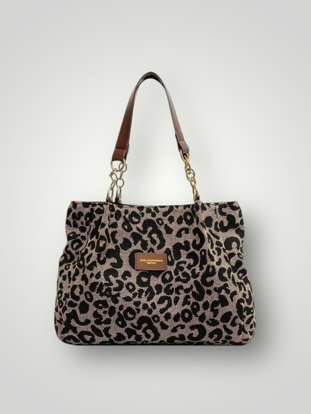 Λεονάρα | Leopard Print Tote Τσάντα