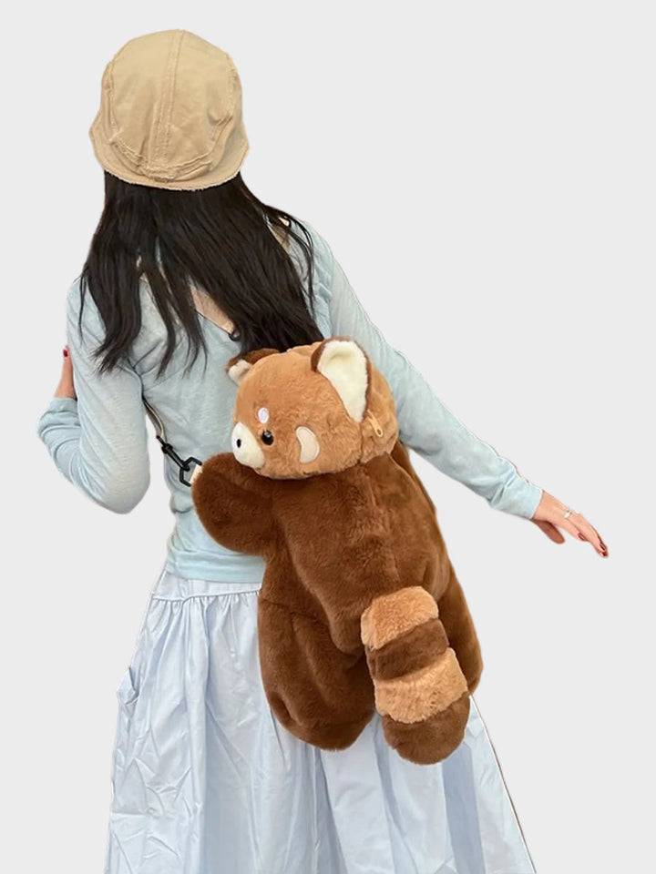 Voila | Τσάντα Κόκκινο Πάντα (Red Panda Bag)