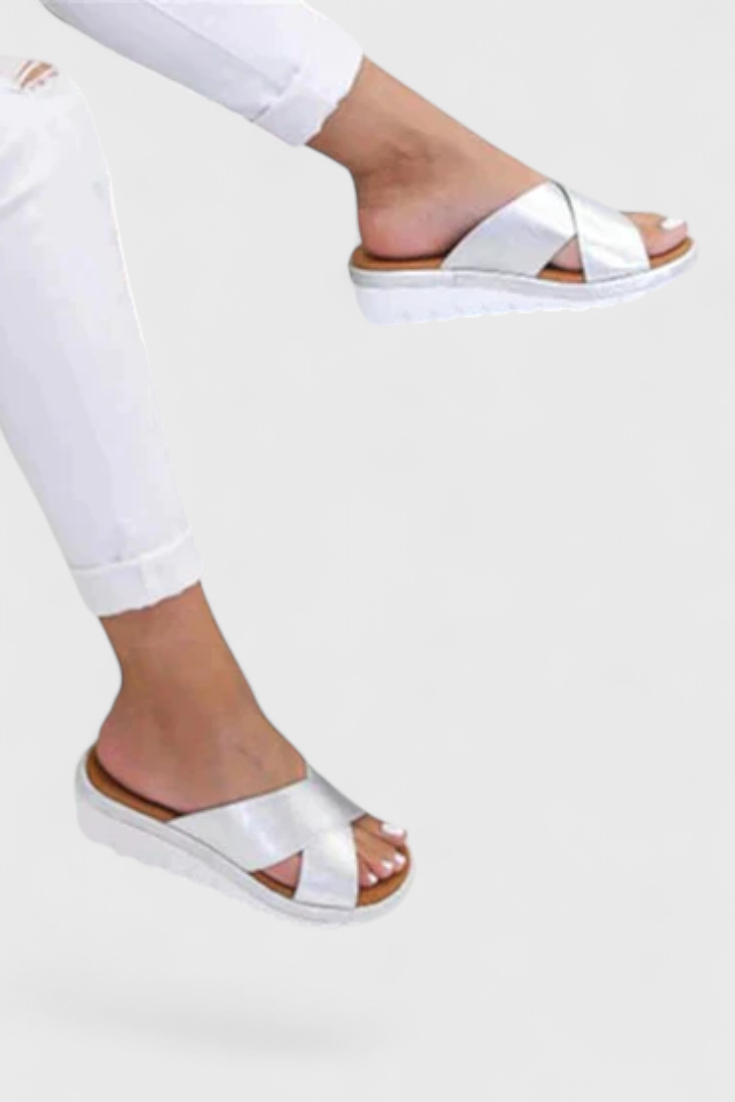 Annelym Orthopedic Wedge σανδάλια για εξωτερικούς χώρους