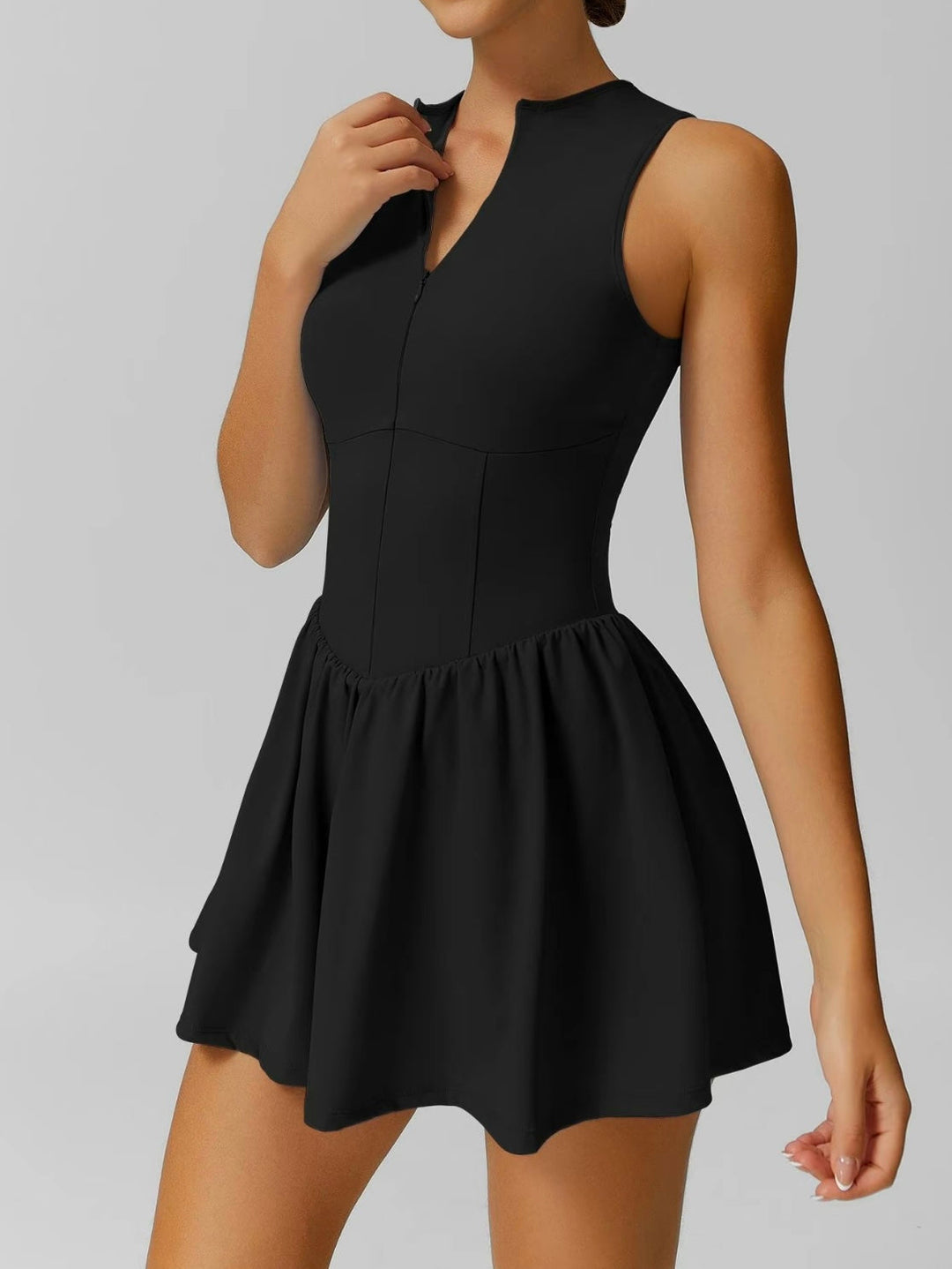 Lemilla™ Φόρεμα Τένις με Σούρα