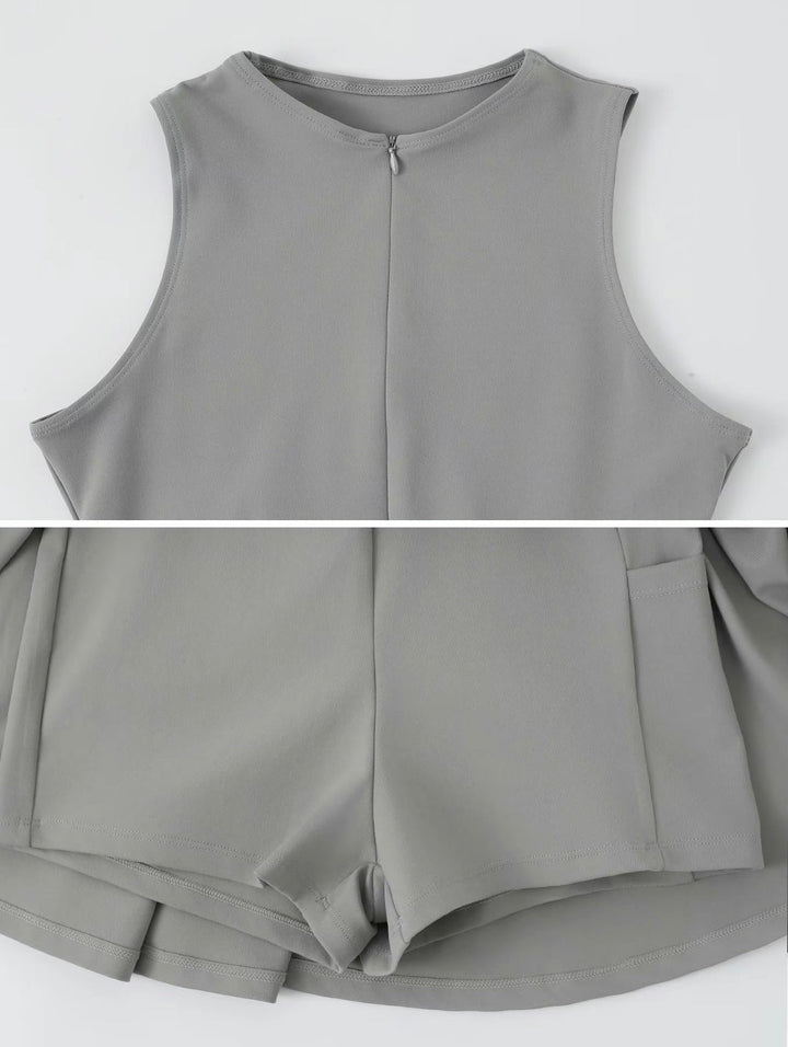 Lemilla™ Φόρεμα Τένις με Σούρα