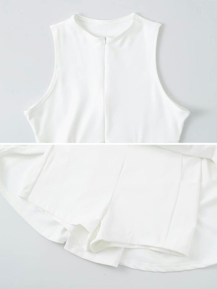 Lemilla™ Φόρεμα Τένις με Σούρα