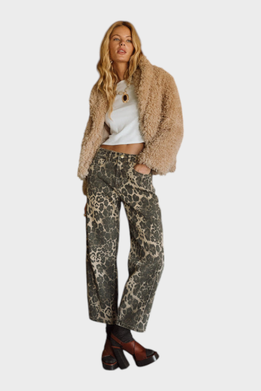 Suki | Κάμελ Μπουφάν από Γούνα