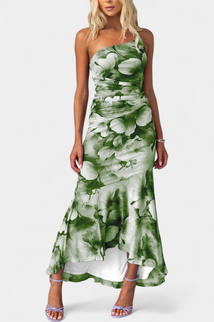 Abigail Μακρυμάνικο Φλοράλ Φόρεμα