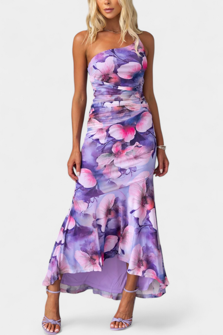 Abigail Μακρυμάνικο Φλοράλ Φόρεμα