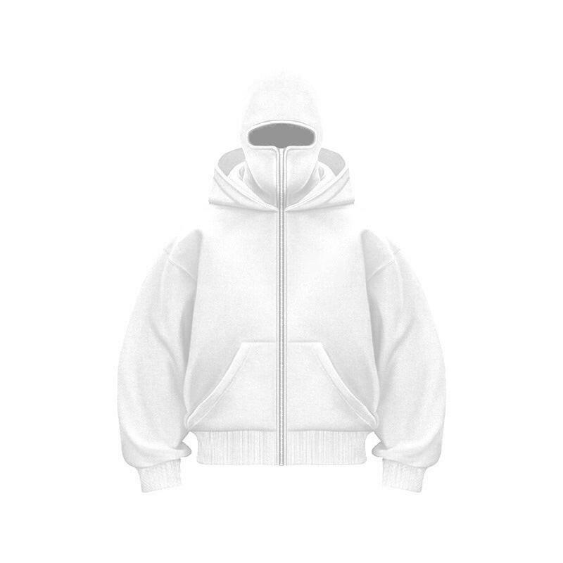 Φούτερ με φερμουάρ τύπου Ninja